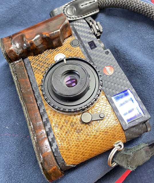 ジャンクカメラ FUJI TATEYOKO 35mm F3.5 をMマウントに解像する 改造レンズ