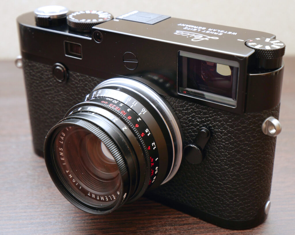 Leica M10とLeica M10-R BlackPaint