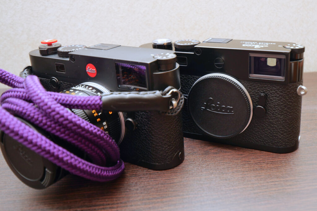 Leica M10とLeica M10-R BlackPaint