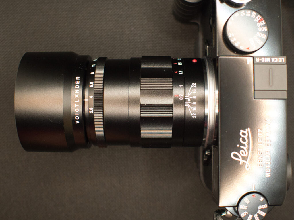 Leica M10-R BlackPaint+APO-SKOPAR 90mm f/2.8 VM 