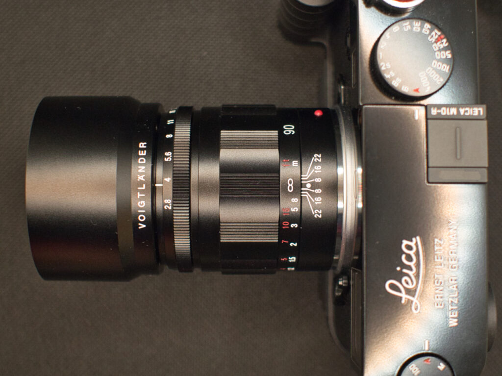 Leica M10-R BlackPaint+APO-SKOPAR 90mm f/2.8 VM 