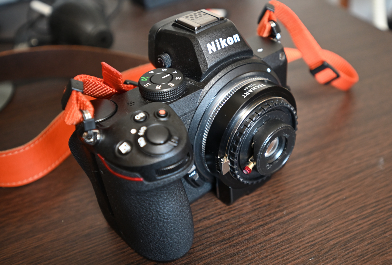 Nikon Z5+ FUJI Auto-8 QD TATEYOKO 35mm f3.5改造レンズ