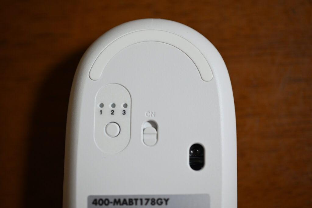 サンワサプライ 充電式Bluetoothマウス 400MABT178GY