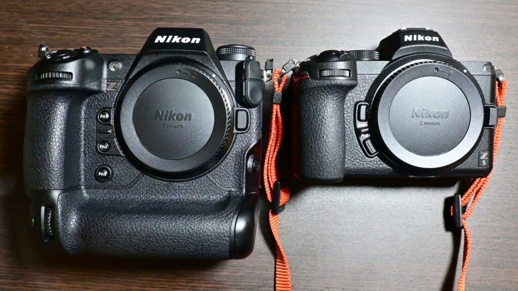 Nikon Z9とNikon Z5