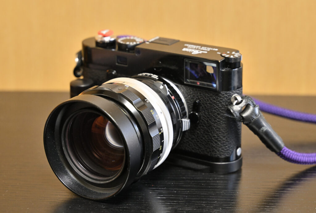 Leica M10-R BlackPaint+NIKKOR-S.C. Auto 55mm f/1.2 