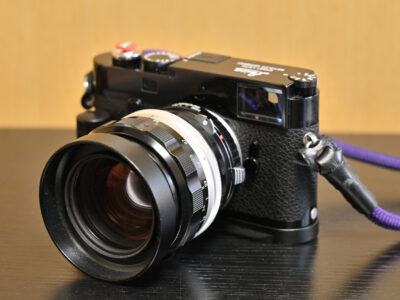 Leica M10-R BlackPaint+NIKKOR-S.C. Auto 55mm f/1.2