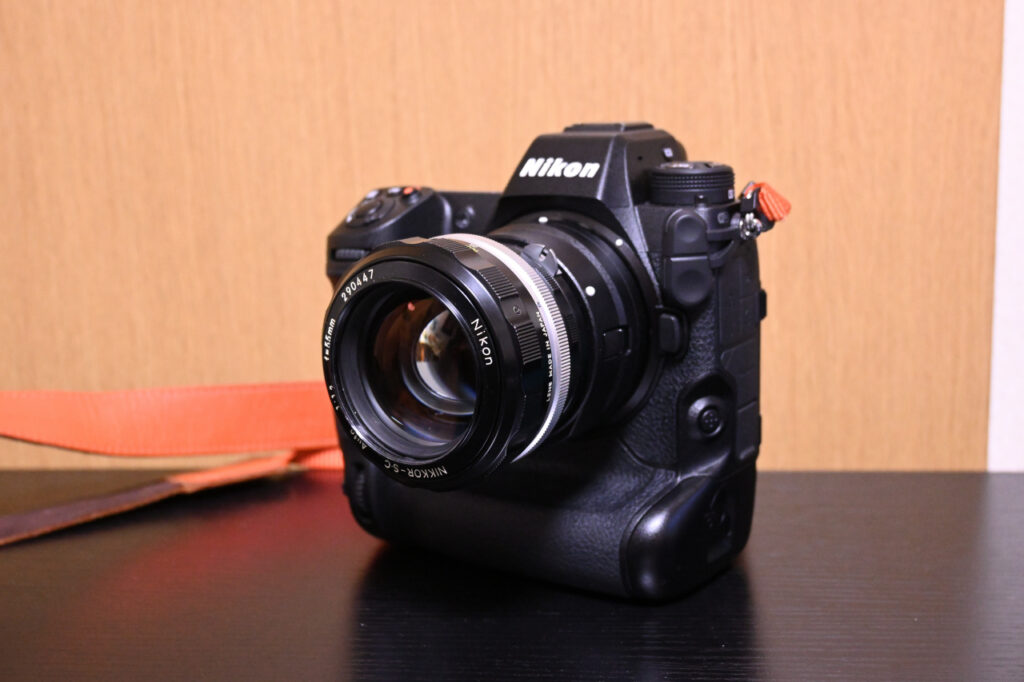 Nikon Z9+NIKKOR-S.C. Auto 55mm f/1.2 
