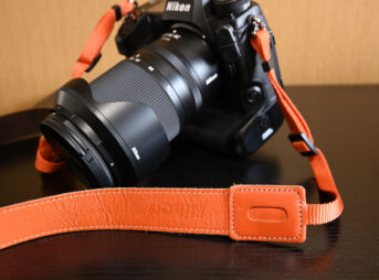 Nikon Z9 クリアレザーストラップ