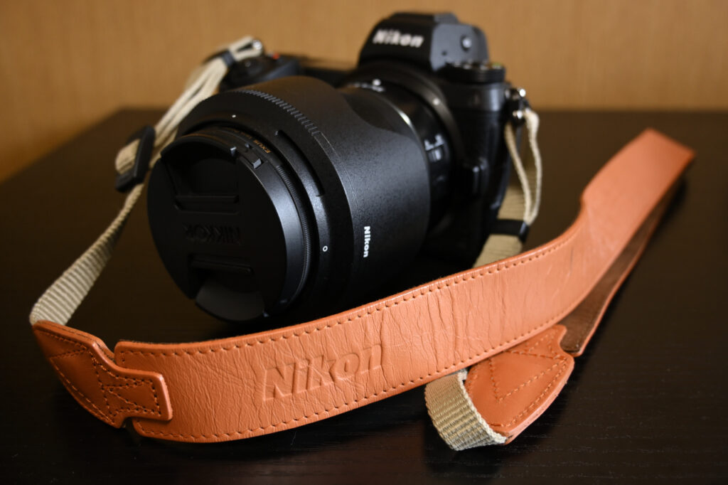 Nikon Z6II クリアレザーストラップ