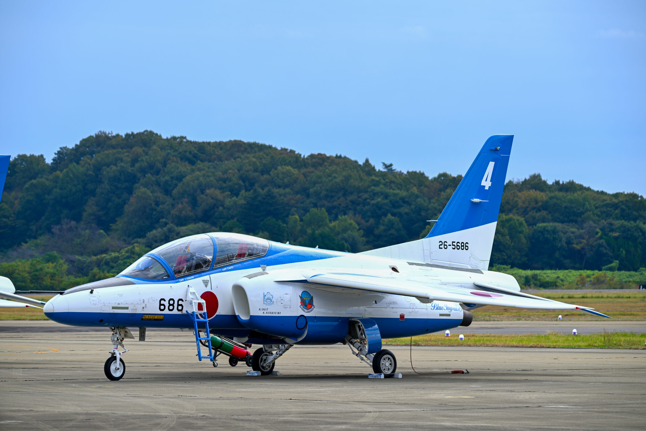 NIKON Z9+NIKKOR Z 100-400mm f/4.5-5.6 VR S 岐阜基地航空祭2023 ブルーインパルス