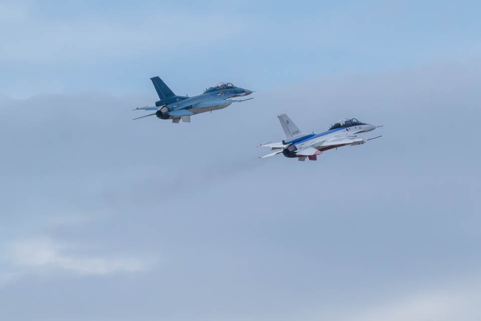 NIKON Z9+NIKKOR Z 100-400mm f/4.5-5.6 VR S 岐阜基地航空祭2023 F2戦闘機