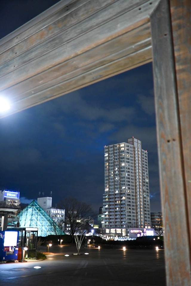 NIKON Z30+NIKKOR Z DX 24mm f/1.7 阪神尼崎駅前テラスから見えるマンション