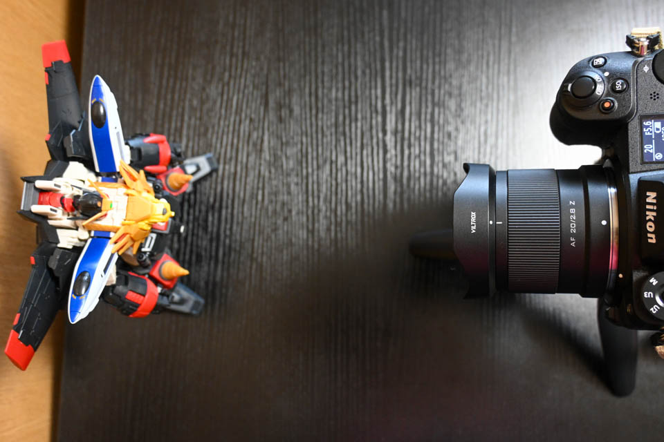 Nikon Z6II+ Viltrox AF 20mm F2.8　最短撮影距離